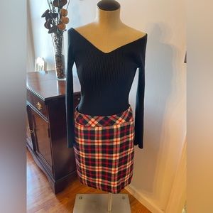 Talbots Plaid Skirt
